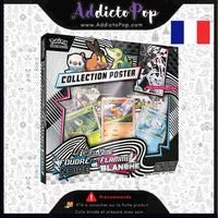 POKEMON - EV 10.5 Coffret Poster Flamme Blanche et Foudre Noir - FR