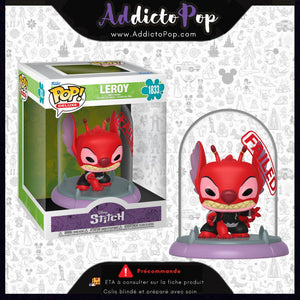 Funko Pop! Disney Lilo & Stitch [1833] - Leroy (Containment Capsule) (Deluxe) 🕓[ETA:12/2026]