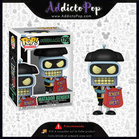 Funko Pop! FUTURAMA [1756] -  Bender (Matador)