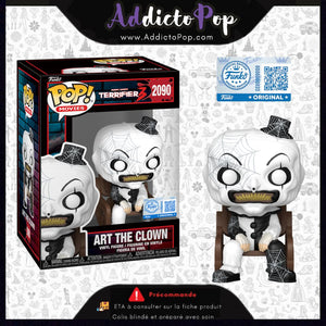 Funko Pop! Terrifier 3 [2090] - Art the Clown on Rocking Chair (Scare Fair 2026 Exclusive) (Special Edition) 🕓[ETA:12/2026]