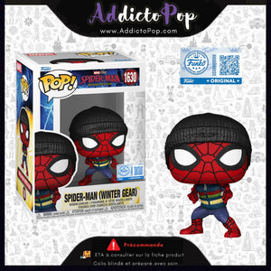 Funko Pop! Marvel Spider-Man : Brand New Day [1630] - Spider-Man (Winter Gear) (Special Edition) 🕓[ETA:12/2026]