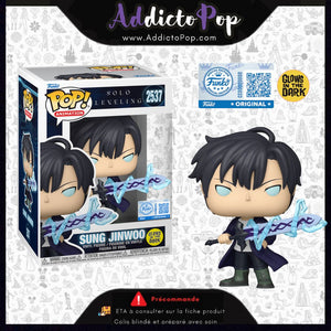 Funko Pop! Solo Leveling [2537] - Sung Jinwoo with Sword (GITD) (Special Edition) 🕓[ETA:12/2026]