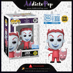 Funko Pop! Disney The Nightmare Before Christmas [1811] - Lock (GITD) (Special Edition) 🕓[ETA:12/2026]