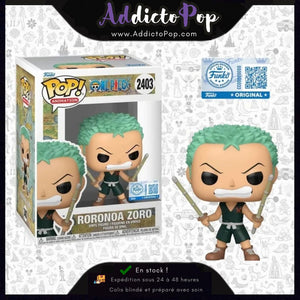 Funko Pop! One Piece [2403] - Roronoa Zoro (Kid) with Katana (Special Edition)