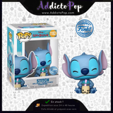 Funko Pop! Disney Lilo & Stitch [1182] - Stitch with Boba (Bubble Tea) (Special Edition)