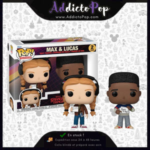 Funko Pop! Stranger Things [2-Pack] - Max & Lucas