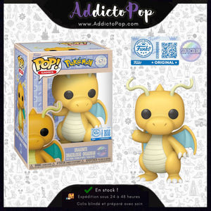 Funko Pop! Pokemon [850] - Dracolosse (Dragonite) (Soft Color) (Special Edition)