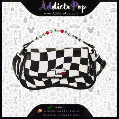 Loungefly Terrifier – Sac Bandoulière Art the Clown Checkered