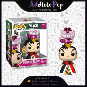 Funko Pop! Premium Disney Alice In Wonderland [1771] - Queen Of Hearts with Cheshire Cat