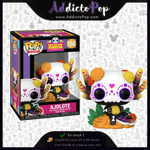 Funko Pop! Dia De Los Muertos [104] - Ajolote (Black Light)