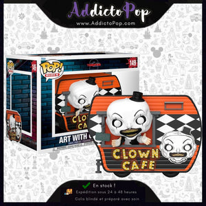Funko Pop! TERRIFIER 2 [149] - Art The Clown with Clown Cafe