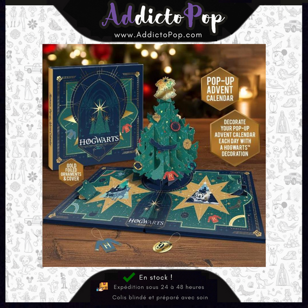 Calendrier de l'Avent Harry Potter - Pop Up Book - Noël 2024