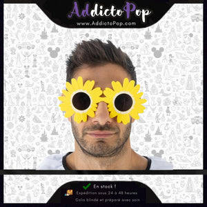 Terrifier® – Lunettes Fleur Jaune (Tournesol) (Halloween) – 18 x 14 x 9,7 cm