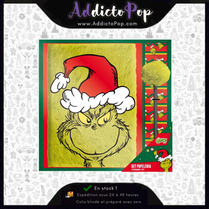 The Grinch Premium Pack - A5 Plush Notebook + Ballpoint Pen 