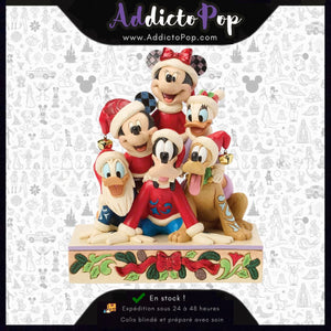 Disney Traditions – Mickey & Friends Noël Musical 30 cm | Jim Shore (Exclusive Costco)