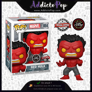 Funko Pop! MARVEL [854] - Red Hulk (GITD Chase) (Special Edition)