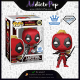 Funko Pop! MARVEL Deadpool 3 [1404] - Ladypool (Diamond) (Funko Shop Exclusive)