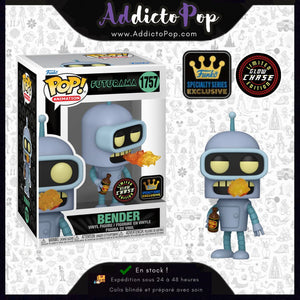 Funko Pop! FUTURAMA [1757] -  Bender (GITD Chase) (Speciality Series)