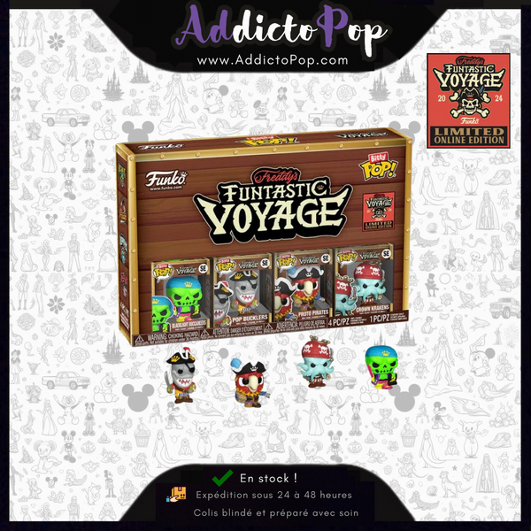 Funko Pop! Bitty Funtastic Voyage [SE] - Buccaneers/Bucklers/Proto Pirates /Krakens (Funtastic Voyage 2024 Limited Edition)