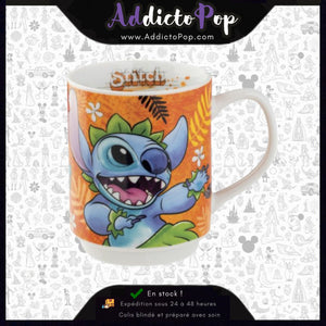 Disney Stitch – Mug Empilable Orange 350 ml – Egan