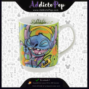 Disney Stitch – Mug Empilable Vert 350 ml – Egan