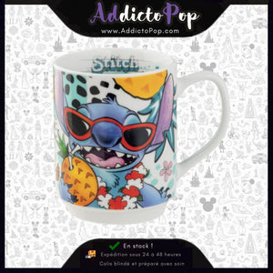 Disney Stitch – Mug Empilable Blanc 350 ml – Egan