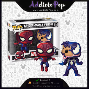 Funko Pop! MARVEL [2-Pack] - Spider-Man &amp; Venom (D23 Exclusive)