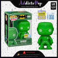 Funko Pop! DC Batman [568] - Robin (Green Blueprint) (Limited Edition 2.010 Pcs) (2025 Summer Convention Exclusive)