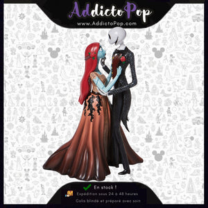 Disney Showcase – Figurine Jack et Sally Amoureux – L'Étrange Noël de Monsieur Jack – Enesco