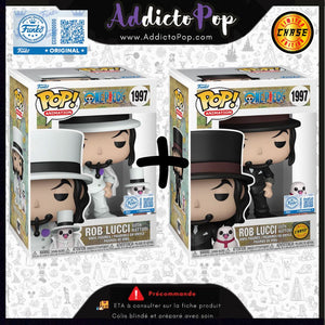 Funko Pop! One Piece [1997] - Rob Lucci with Hattori (Commune + Chase) (Special Edition)