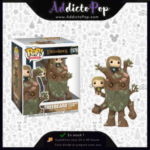 Funko Pop! The Lord of the Rings (Le seigneur des anneaux) [1579] - Treebeard with Merry & Pippin (Deluxe)