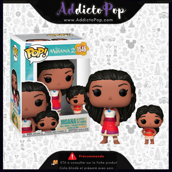 Funko Pop! Disney Moana 2 [1546] - Vaiana et Simea