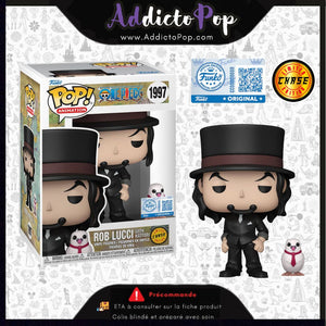 Funko Pop! One Piece [1997] - Rob Lucci with Hattori (Chase) (Special Edition)