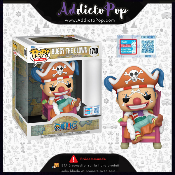 Funko Pop! One Piece [1740] - Buggy The Clown (Deluxe) (2024 Fall Convention Exclusive)