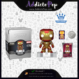 [Damaged Box] Funko Pop! Marvel Classics Box Set [11C] - Iron Man Funko 25th Anniversary (Funko Shop Exclusive) 