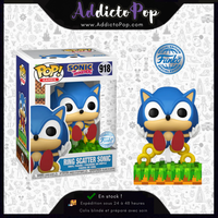 Funko Pop! Sonic The Hedgehog [918] - Ring Scatter Sonic (Special Edition