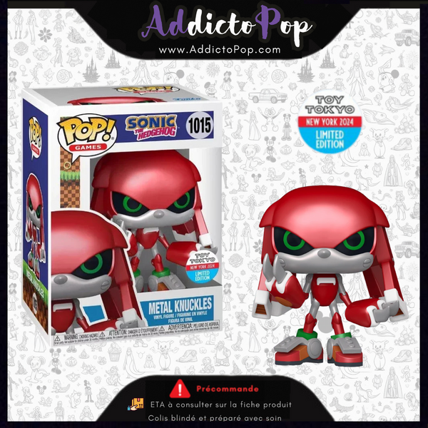 Funko Pop! Sonic the Hedgehog [1015] -  Metal Knuckles (Toy Tokyo New York 2024) (2024 Fall Convention Exclusive)