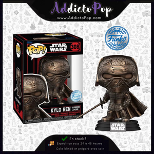 Funko Pop! Star Wars [308] - Kylo Ren (Supreme Leader) (Bronze Metallic) (Special Edition) 