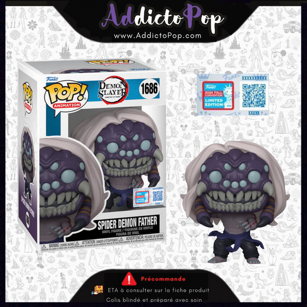 Funko Pop! Demon Slayer [1686] -  Spider Demon Father (2024 Fall Convention Exclusive)