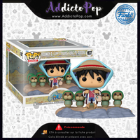 Funko Pop! One Piece [1637] - Monkey D. Luffy Trains Kung Fu Dugong (Special Edition)