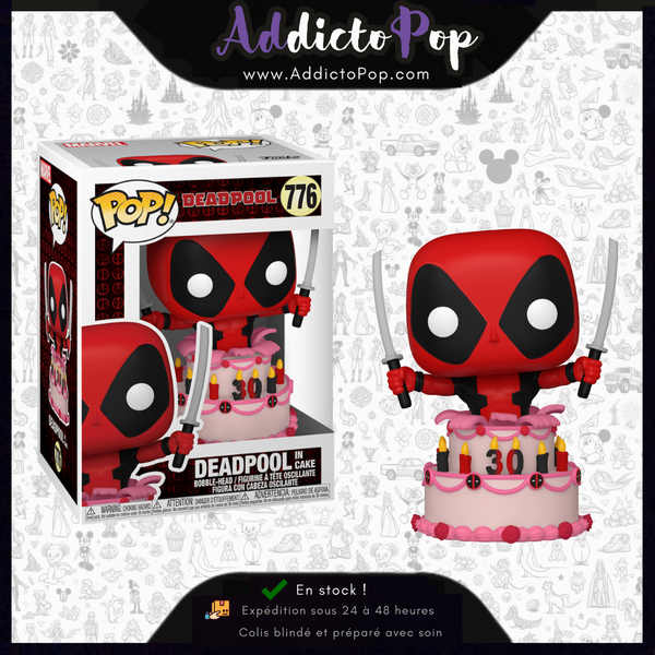 Funko Pop! MARVEL Deadpool 30th [776] - Deadpool in Cake