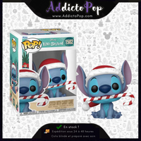 Funko Pop! Disney Lilo & Stitch [1502] - Stitch with Candy Cane (Holiday)