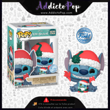 Funko Pop! Disney Lilo & Stitch [1522] - Stitch Unwrapping Gift (Holiday) (Special Edition)