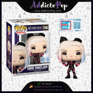 Funko Pop! Wednesday (Netflix) [1586] - Enid Sinclair (Black Cats) (2024 Fall Convention Exclusive) 