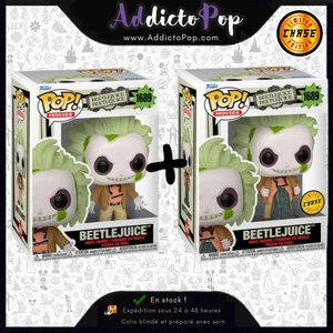 Funko Pop! Beetlejuice Beetlejuice [1689] - Beetlejuice (Commune + Chase)