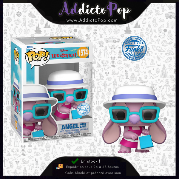Funko Pop! Disney Lilo & Stitch [1574] - Angel with Bags (Speciality Series Exclusive)