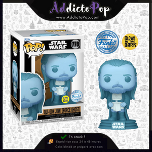 Funko Pop! Star Wars [778] - Qui-Gon Jinn (Force Ghost) (GITD) (Special Edition) 