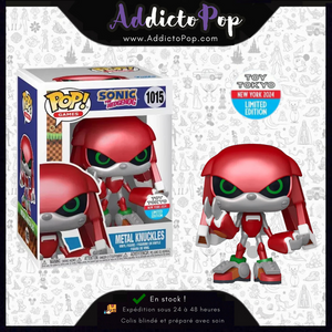 Funko Pop! Sonic the Hedgehog [1015] - Metal Knuckles (Toy Tokyo New York 2024) (2024 Fall Convention Exclusive) 