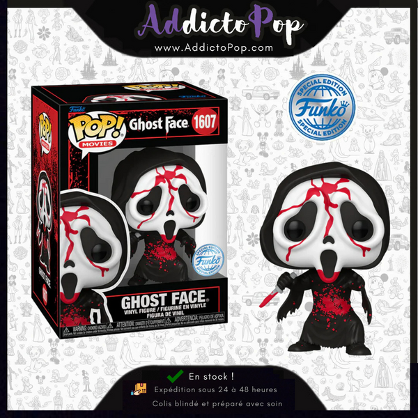 Funko Pop! Ghost Face (SCREAM) [1607] - Ghost Face (Bloody) (Special Edition)