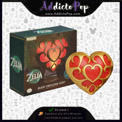 The Legend Of Zelda Heart Lamp 